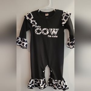 Cow romper